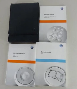 Owner's Manual/Manual + Cartera VW Golf 6/ VI Desde 05 / - Imagen 1 de 1