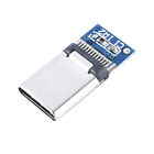 10pcs Male jack Plug USB 3.1 Type C Connector with PCB Board Plugs for Andr' SFG