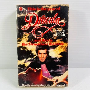 RARE Dracula 1979 Book Bram Stoker Universal Movie Tie-In Horror First Edition - Picture 1 of 9