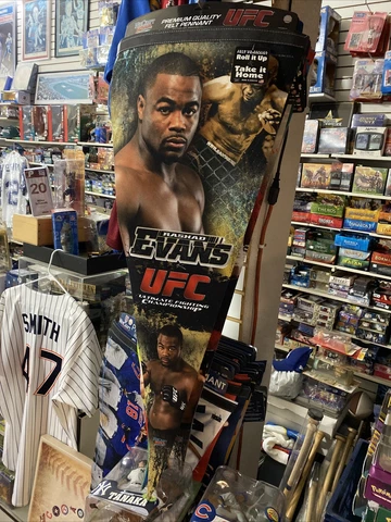 Rashad Evans 2010 UFC Pennant MMA Rare Oversized 39” Cover