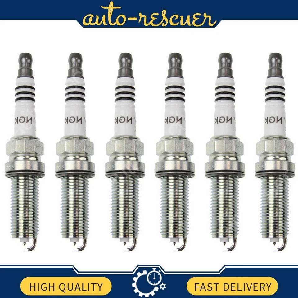 NGK Spark Plug 6x for 2008 till 2012 Infiniti EX35 - Image 1 of 4
