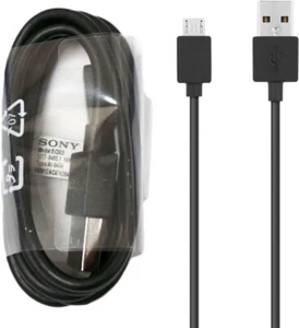 SONY EC803 MICRO USB DATA CABLE FOR XPERIA Z5 PREMIUM COMPACT S T J E2 Z1 Z2 Z3+ - Picture 1 of 1