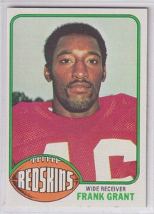 Frank Grant  1976 Topps Rookie #151 Washington Redskins EX {0214