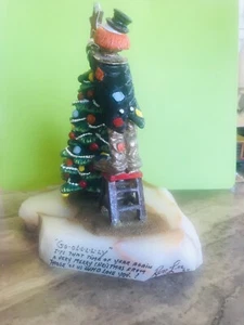 Ron Lee Clown W/Christmas Tree Signed, Special Note 2 Jim Nabors ESTATE !! RARE - Picture 1 of 12