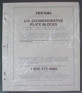 2008 Scott Commemorative Plate Block Supplement #59 * NEW * - Picture 1 of 1
