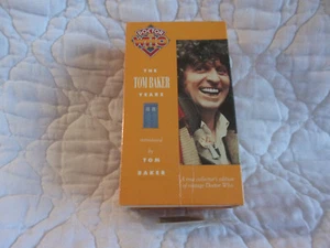 DOCTOR WHO THE TOM BAKER YEARS 2 VHS SET BRITISH SCI-FI TV SERIES DR. WHO BBC - Picture 1 of 11