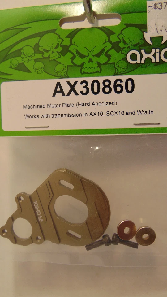 Axial AX30860 harteloxierte bearbeitete Motorplatte für AX10, SCX10, Wraith Neu im Karton - Bild 1 von 1