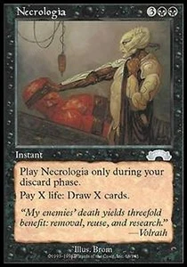 *MRM* FR/VF 4x Necrosophie - Necrologia MTG EXO - Picture 1 of 1