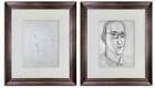 2 Henri Matisse Originale Litografia Limitata Ed. &quot; Andre Rouveyre &quot; + Su Telaio