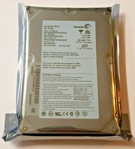 300 GB Ide Seagate barracuda 7200.8 ST3300831A P-Ata 8MB Disque Dur 3.5 " Neuf - Photo 1/1
