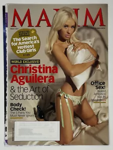 Maxim Magazin 🇺🇸 2007 Christina Aguilera Zeitschriftenartikel - Bild 1 von 5