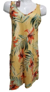 HOTOUCH Women's Casual Sundress Pockets Summer Boho Beach Dress Tropical T-Sh - Picture 1 of 13