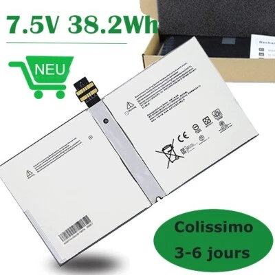DYNR01 G3HTA027H Batterie pour Microsoft 1724, Surface 4, Surface Pro 4 Tablet
