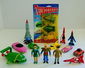 Matchbox Thunderbirds Action Figures & Mixed Vehicles Bundle