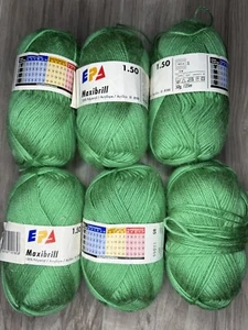 Hilo acrílico EPA Maxibrill 1,75 oz 6 madejas verde - Imagen 1 de 1