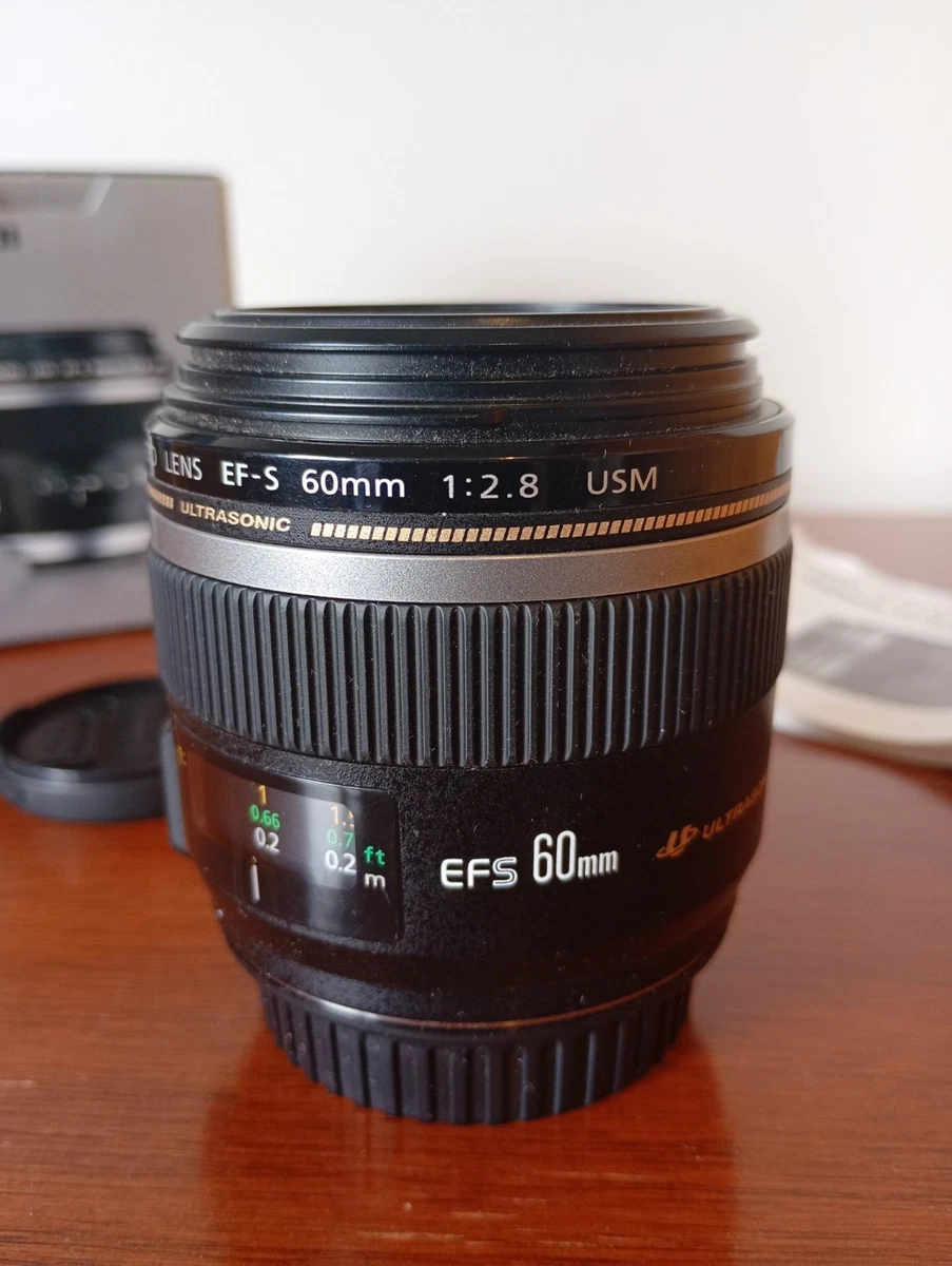 ☆動作品☆ Canon キヤノン EF 60mm F2.8 MACRO USM Canon