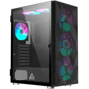 Montech X3 Mesh Midi-Tower, RGB, Tempered Glass -schwarz - Bild 1 von 6