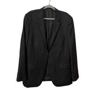 J.Crew 44L Mens Wool Blazer "Thompson" Black - Picture 1 of 7