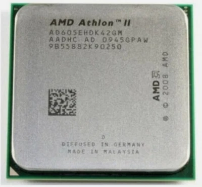 AMD Athlon II X4 605e Socket AM3 CPU Processor 2.3GHz 4-Core 45W AD605EHDK42GM - Image 1 of 2