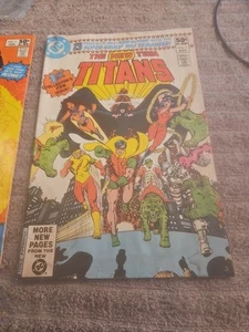 The New Teen Titans #1 & #3 DC Comics Good Reader Books - Picture 1 of 10