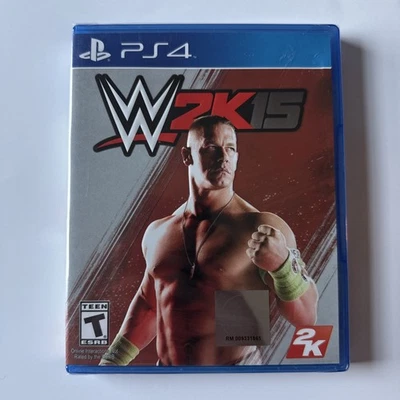 WWE 2K15 (Sony PlayStation 4, 2014) New Factory Sealed John Cena RARE Ps4  - Image 1 of 4