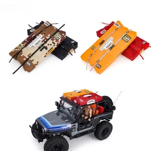 Bolsa de tienda de equipaje de techo simulada para coche sobre orugas de radiocontrol de 1/8 1/10 TRX4 SCX10 - Imagen 1 de 20