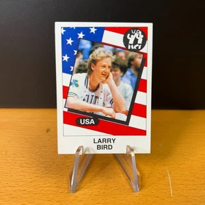 1986 Panini Supersport Sticker Larry Bird #130 Boston Celtics HOF Hand Cut - Bild 1 von 6