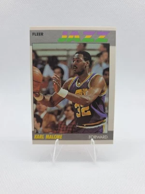 1987-88 Fleer - Karl Malone #68 - Image 1 of 2