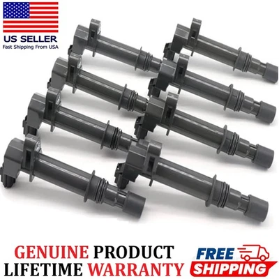 8 bobinas de encendido Denso para Dodge Jeep 1999-2008 3,7 L 4,7 L V8, 673-5300 originales Foto 1 de 4