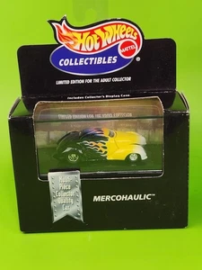 Hot Wheels Mercohaulic Collectibles With Display 1:64 1998 Limited Black Flames - Picture 1 of 4
