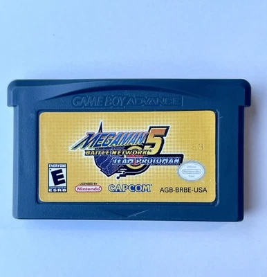Megaman Battle Network 5 Team Protoman Mega Man Game Boy Advance Nintendo - Image 1 of 3