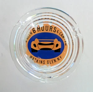 VINTAGE Watkins Glen The Glen 6 Hours Can Am Race Ashtray Auto Racing Porsche - Picture 1 of 6