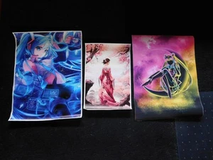 Hatsune Miku - Sailor Moon - Japanese Girl - Vinyl Posters - Mixed Sizes - Picture 1 of 4