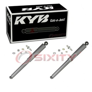 2 pc KYB Gas-a-Just Rear Shock Absorbers for 1987-1991 GMC V1500 Suburban dm - Picture 1 of 5