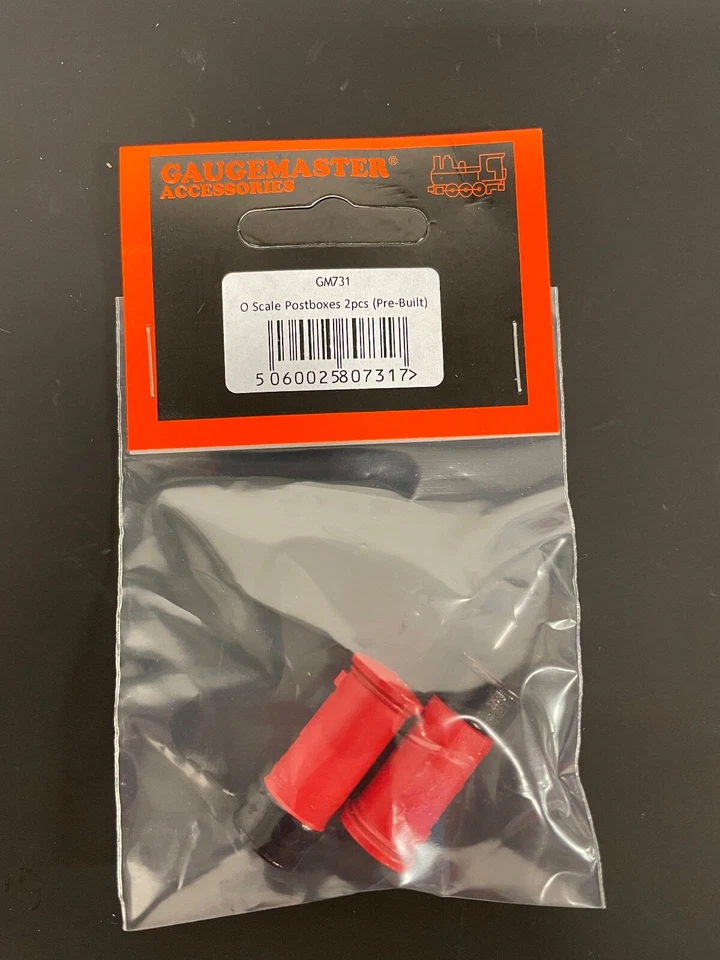 GAUGEMASTER GM731 1:43 SCALE 0 SCALE POSTBOXES (2) - Image 1 of 1