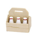 1/12 Mini House Miniatur Kchenmilchregal mit Flaschen Set