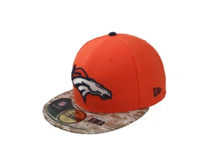 Gorra Denver Broncos Salute to Service New Era Ajustada 5950 Sombrero NFL Fútbol Americano 7 1/2 - Imagen 1 de 6