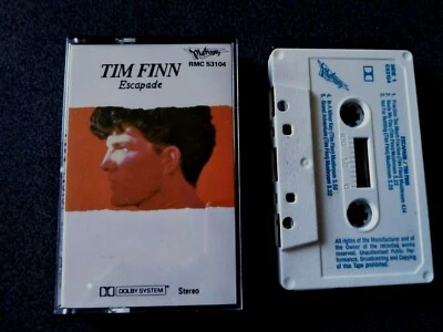 TIM FINN ESCAPADE CASSETTE TAPE EX COND - Image 1 of 2