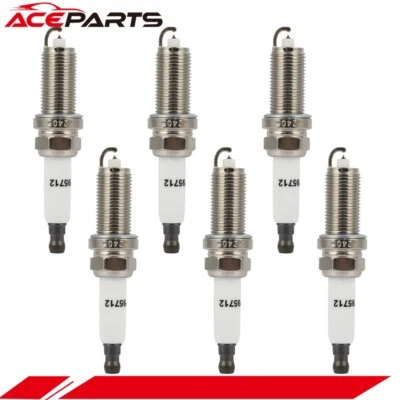 6 bujías de iridio y platino para BMW 128i 328i 328i xDrive 2010-13 3,0 L V6 Foto 1 de 4