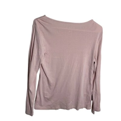 Blusa para mujer Liz Claiborne camiseta mediana cuello redondo camiseta básica lisa Foto 1 de 4