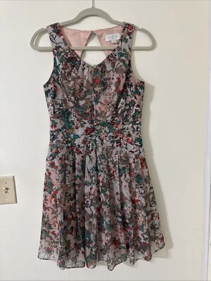 Jessica Simpson Multicolor Sleeveless Casual Dress Women's Size 4 - Image 1 of 4