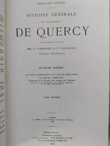 Guillaume Lacoste Allgemeine Geschichte Des Quercy Guénegaud 1968 AP - Bild 1 von 7
