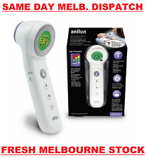 Braun No Touch 3-in-1 Thermometer BNT400 Age Precision Touchless Infrared WHITE