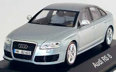 Audi RS6 C6 2008 Monzasilver Minichamps 5010810113 1/43 Argento Berlina A6 - Immagine 1 di 4