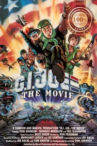 G.I. JOE THE MOVIE 1987 80s CARTOON ORIGINAL CINEMA PRINT PREMIUM POSTER - Picture 1 of 6