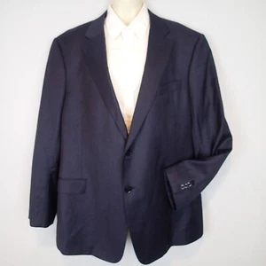 Armani Collezioni S Line Blazer Mens 48 Wool jacket blue - Picture 1 of 19
