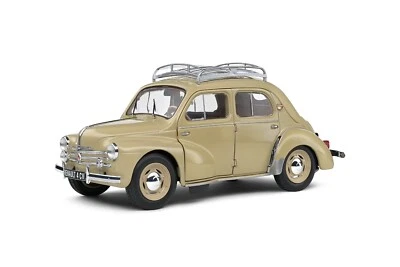 SOLIDO S1806605 RENAULT 4CV BEIGE TOURTERELLE 1956 1/18 - Image 1 of 3