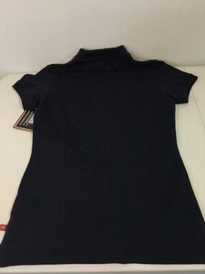 DICKIES GIRL Navy Blue Polo Shirt. Size Youth Large. NEW. - Picture 1 of 7