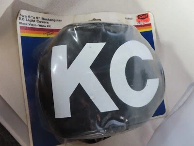 NOS sealed package 1980s 1970s KC fog driving lights foam covers Hilites - Image 1 of 3