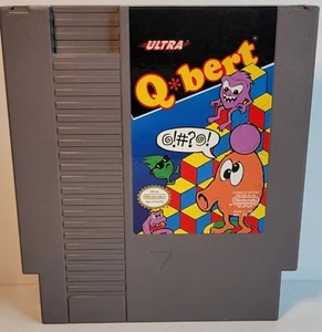 Qbert Nintendo Entertainment System Q*Bert NES GETESTET FUNKTIONIERT nur Cartridge - Bild 1 von 7